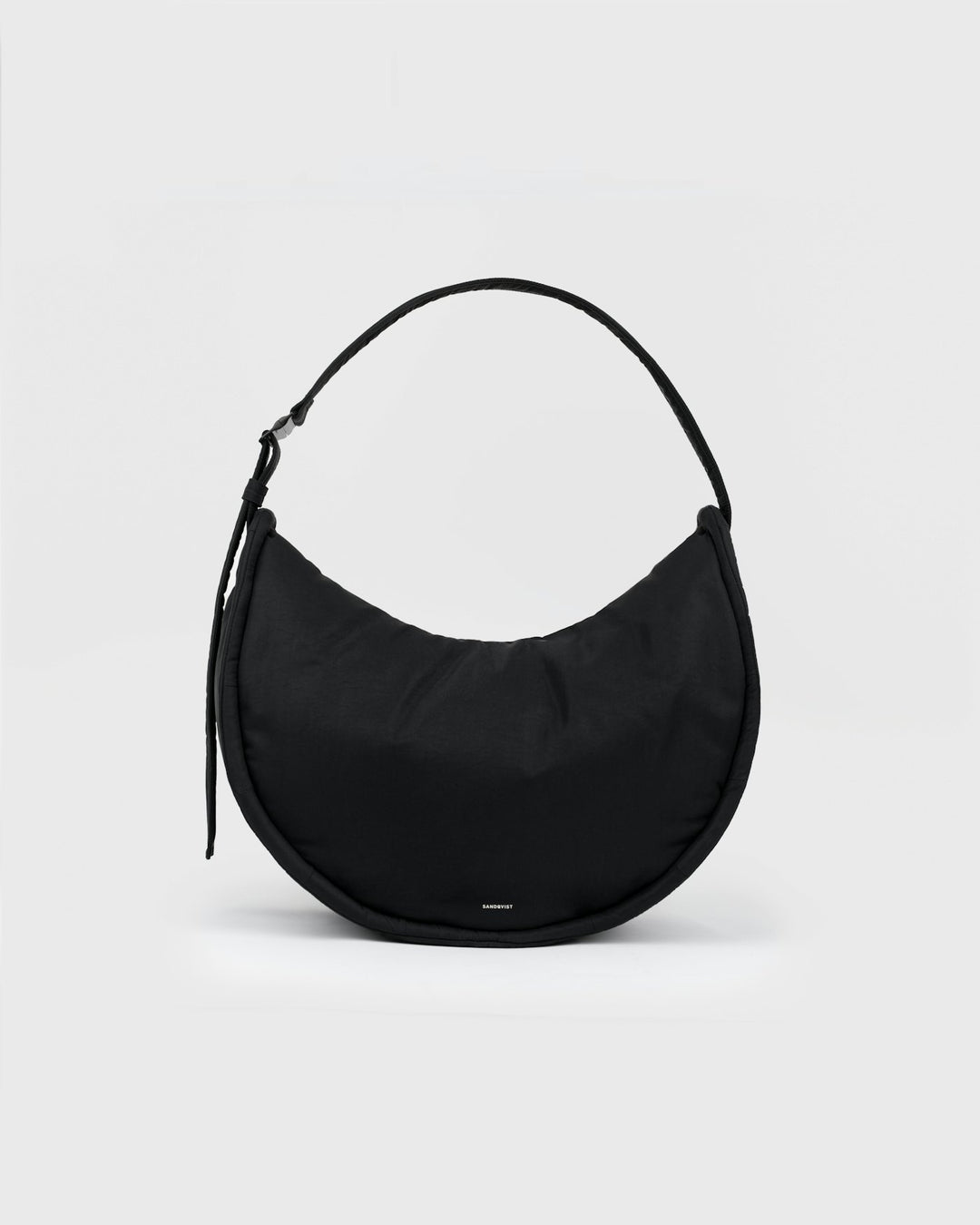 Curve Crossbody Bag Round Large Black