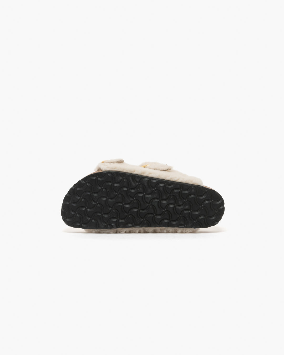 Birkenstock Arizona Big Buckle Teddy Eggshell