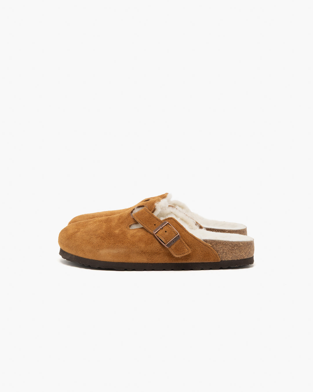 Birkenstock ボストン シアリング ミンク