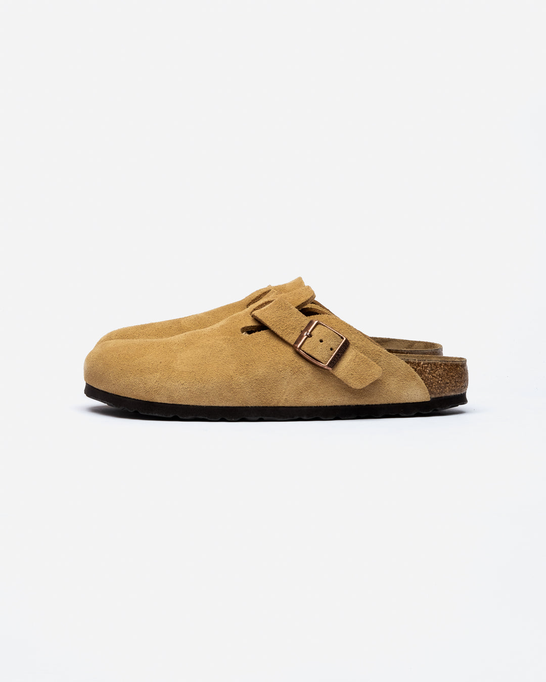 Birkenstock ボストン ラテ クリーム