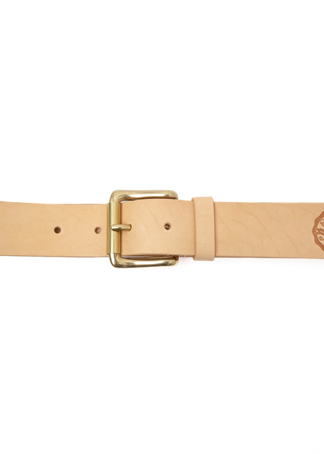 Leather Belt Roller Natural