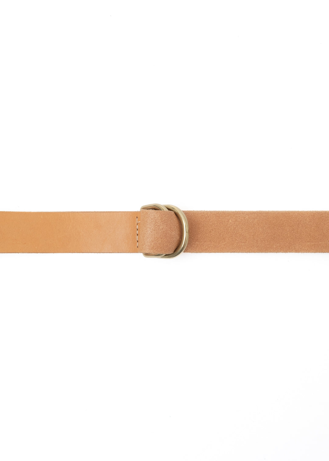 G.o.D Belt long leather Natural