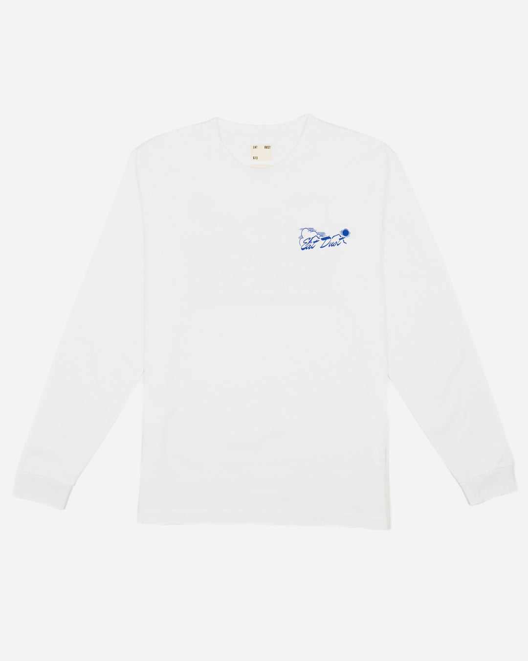 Joshua L/S T Basic Jersey White