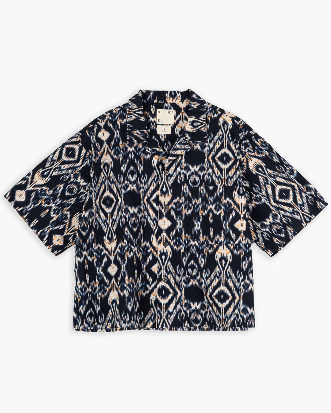 Summer Pyjama Ikat Cotton Indigo