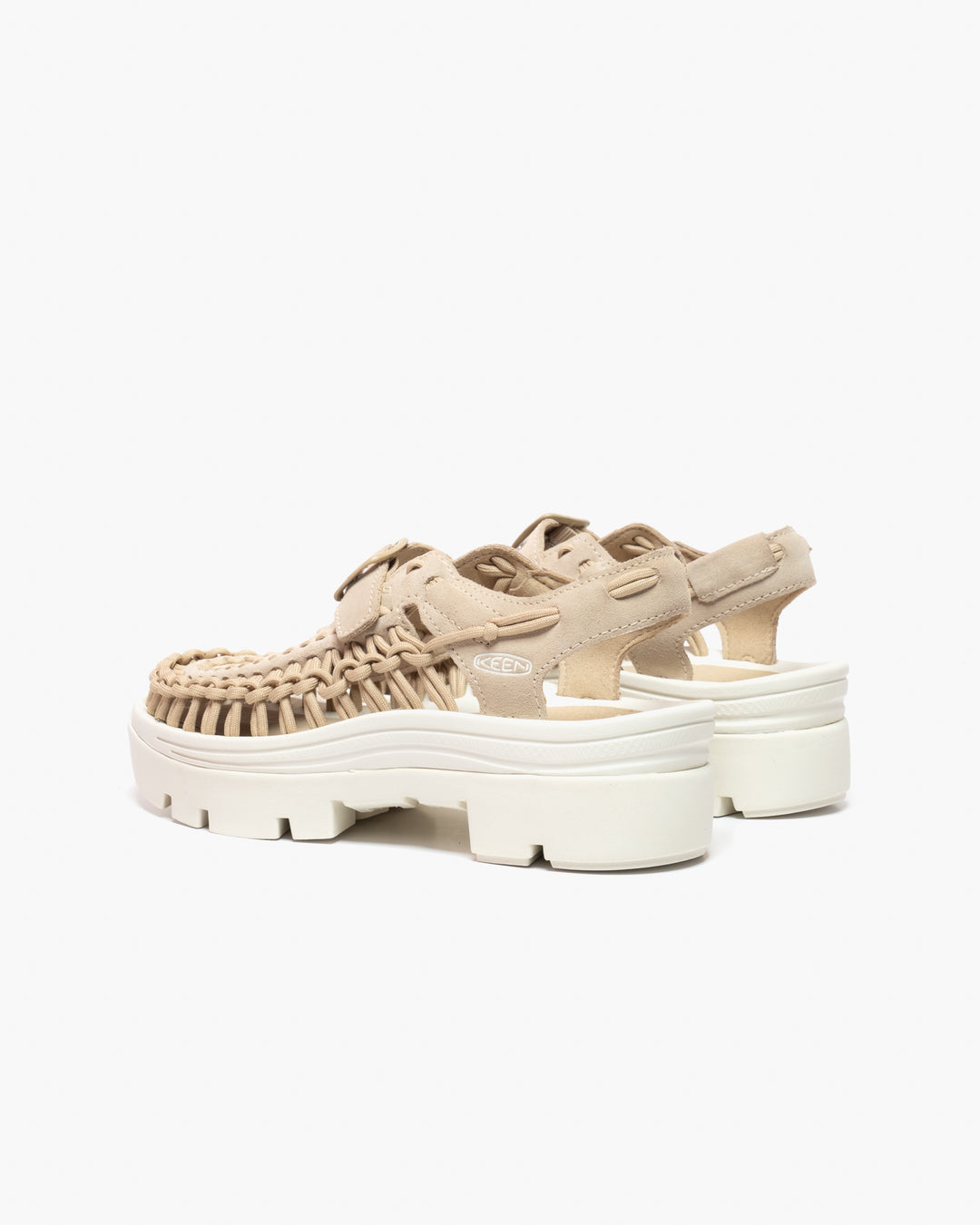 KEEN Uneek Platform Mary Jane : Safari/Star White
