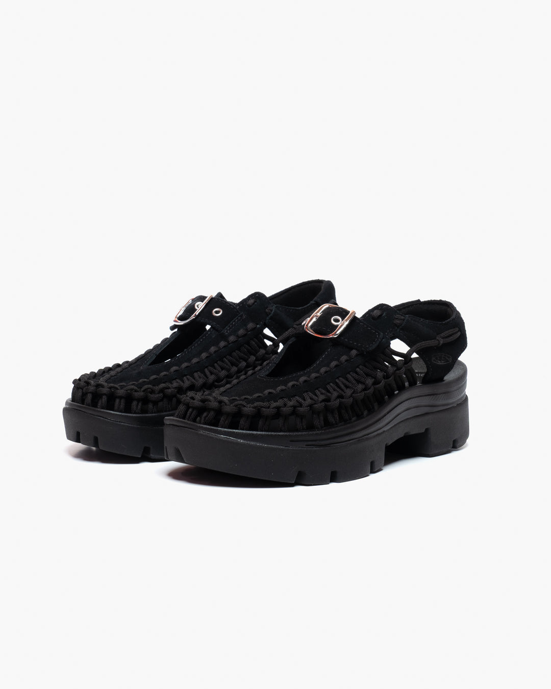 KEEN Uneek Platform Mary Jane : Black/Black