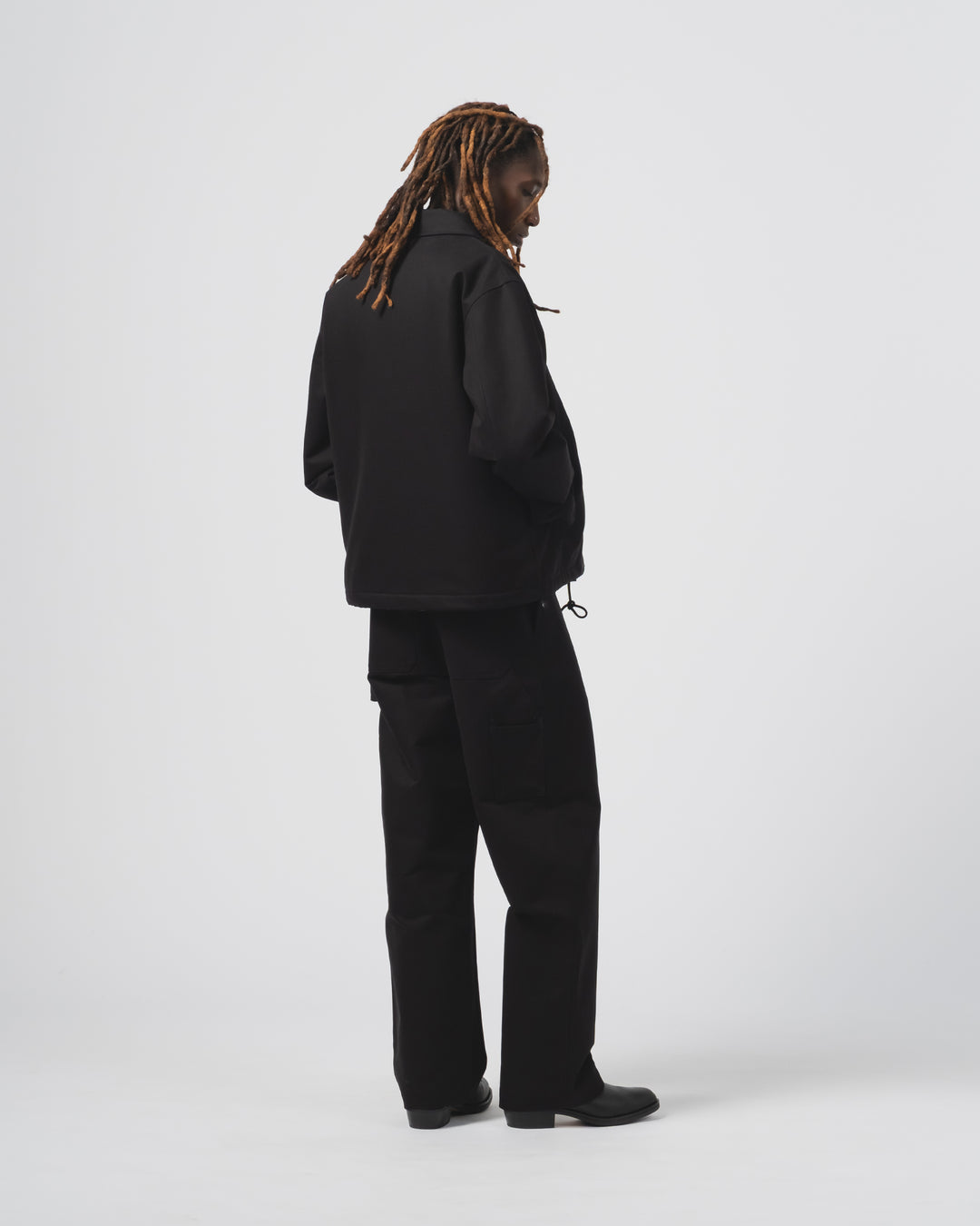 Dago Jacket ネブラスカ コットン ブラック