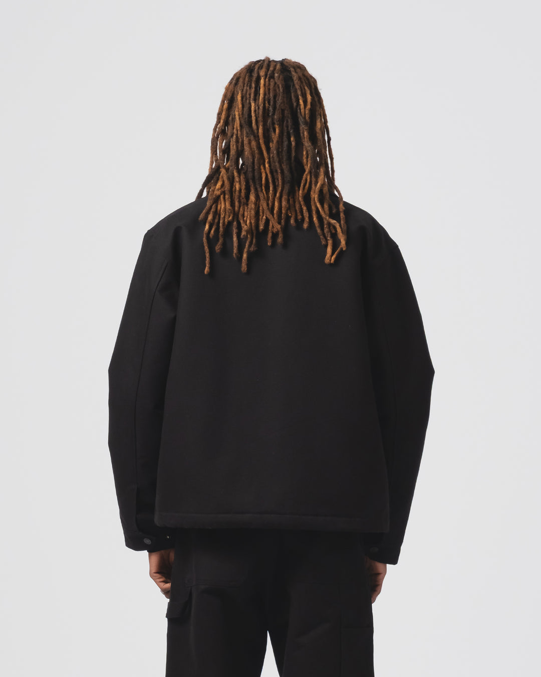 Dago Jacket ネブラスカ コットン ブラック