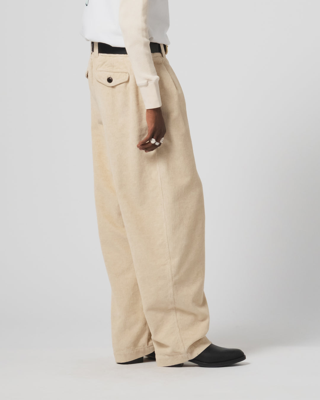 Officer Chino Natural Cord Wheat