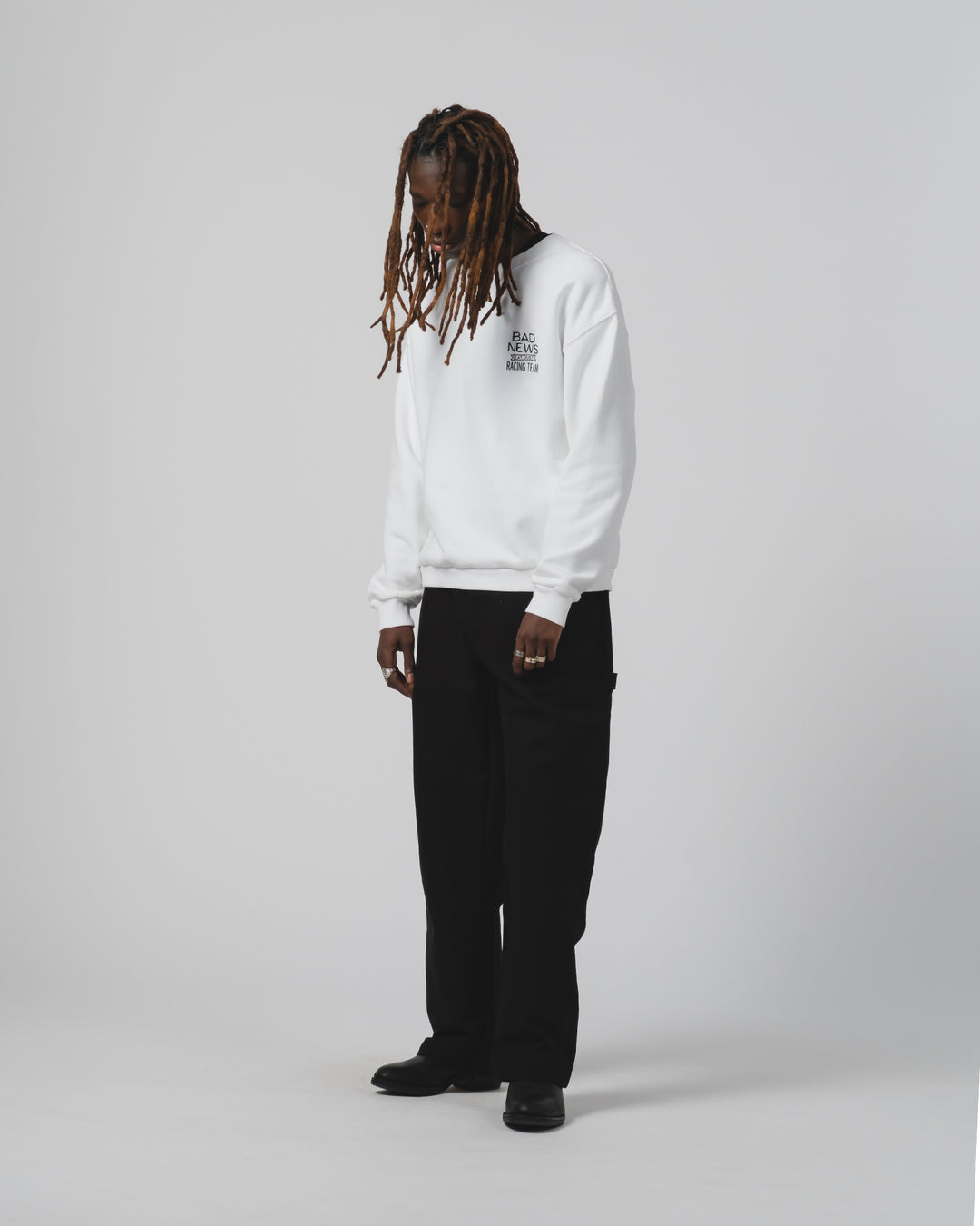 Oakland Chino + Badge Nebraska Cotton Black