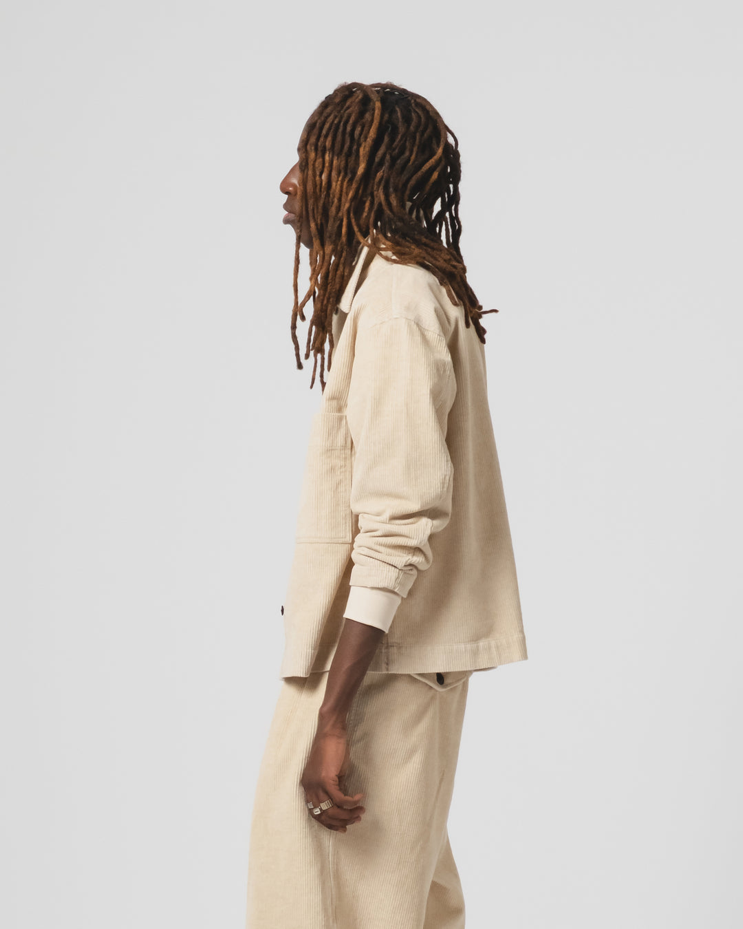 Picabia Shirt Natural Cord Wheat