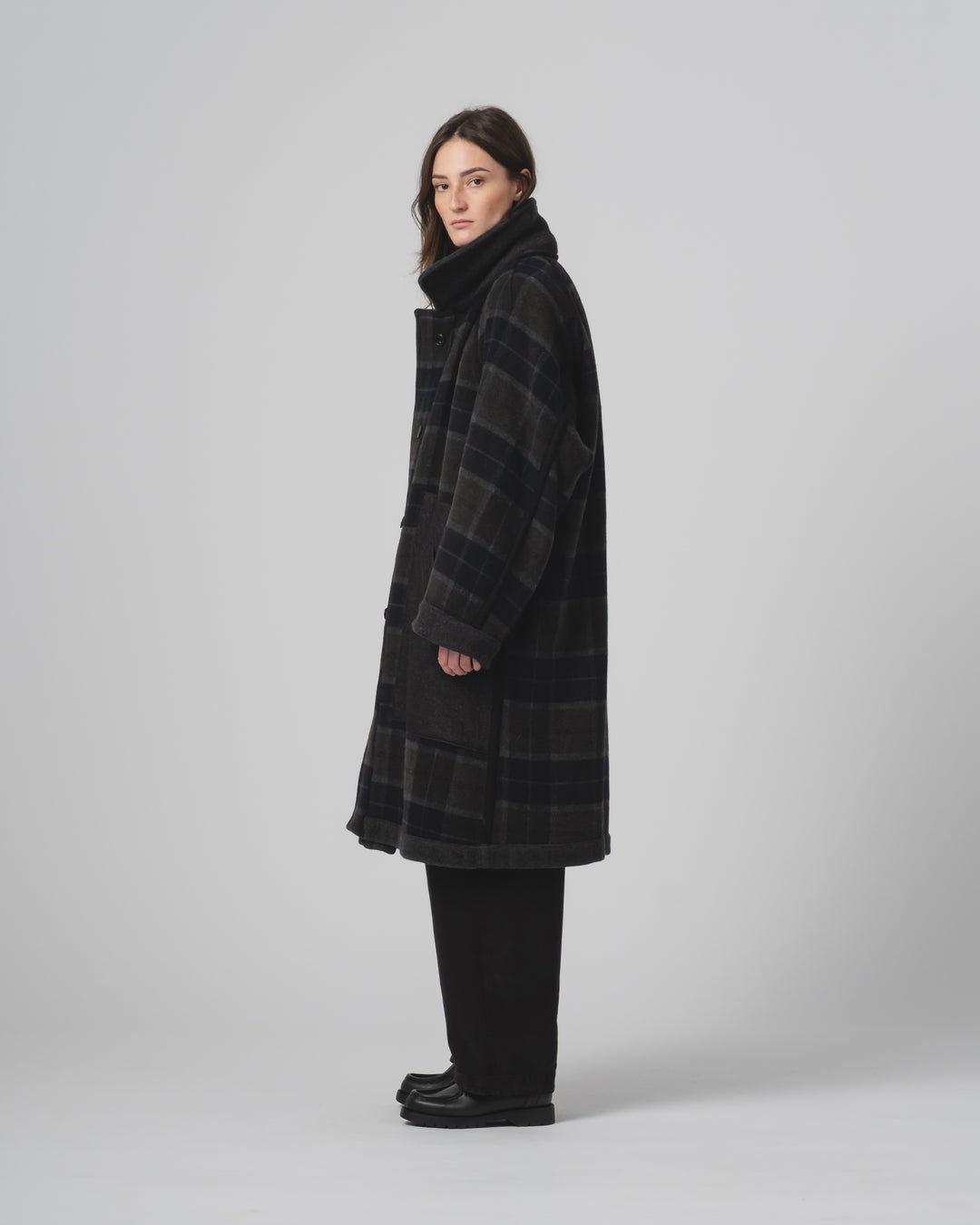 G.o.D Army Trench Golf Wool Caviar