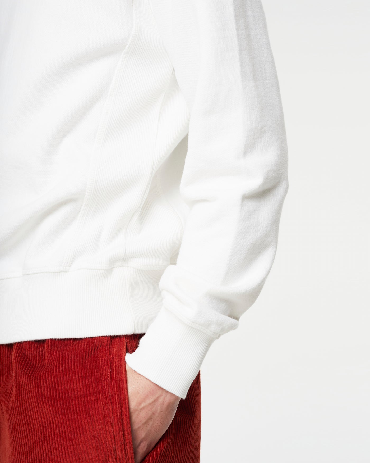 Basic Sweatshirt American Fleece Off White