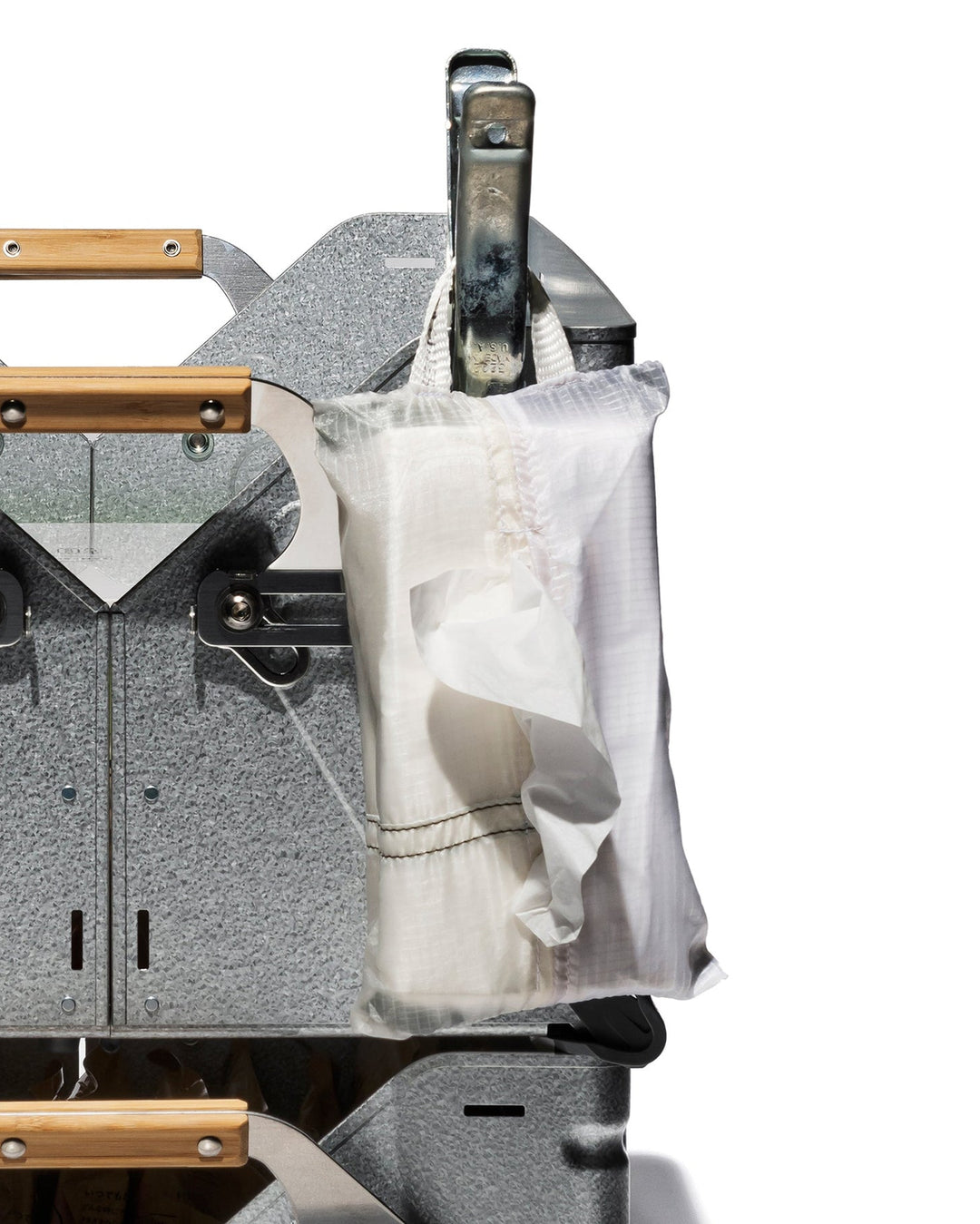 Vintage Parachute Tissue Cover White