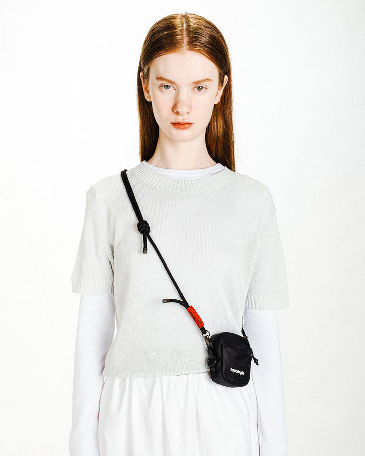 Topologie Wares ストラップ 6.0mm ロープストラップ ブラック 反射素材