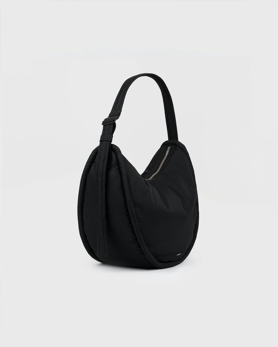Curve Crossbody Bag Round Large Black