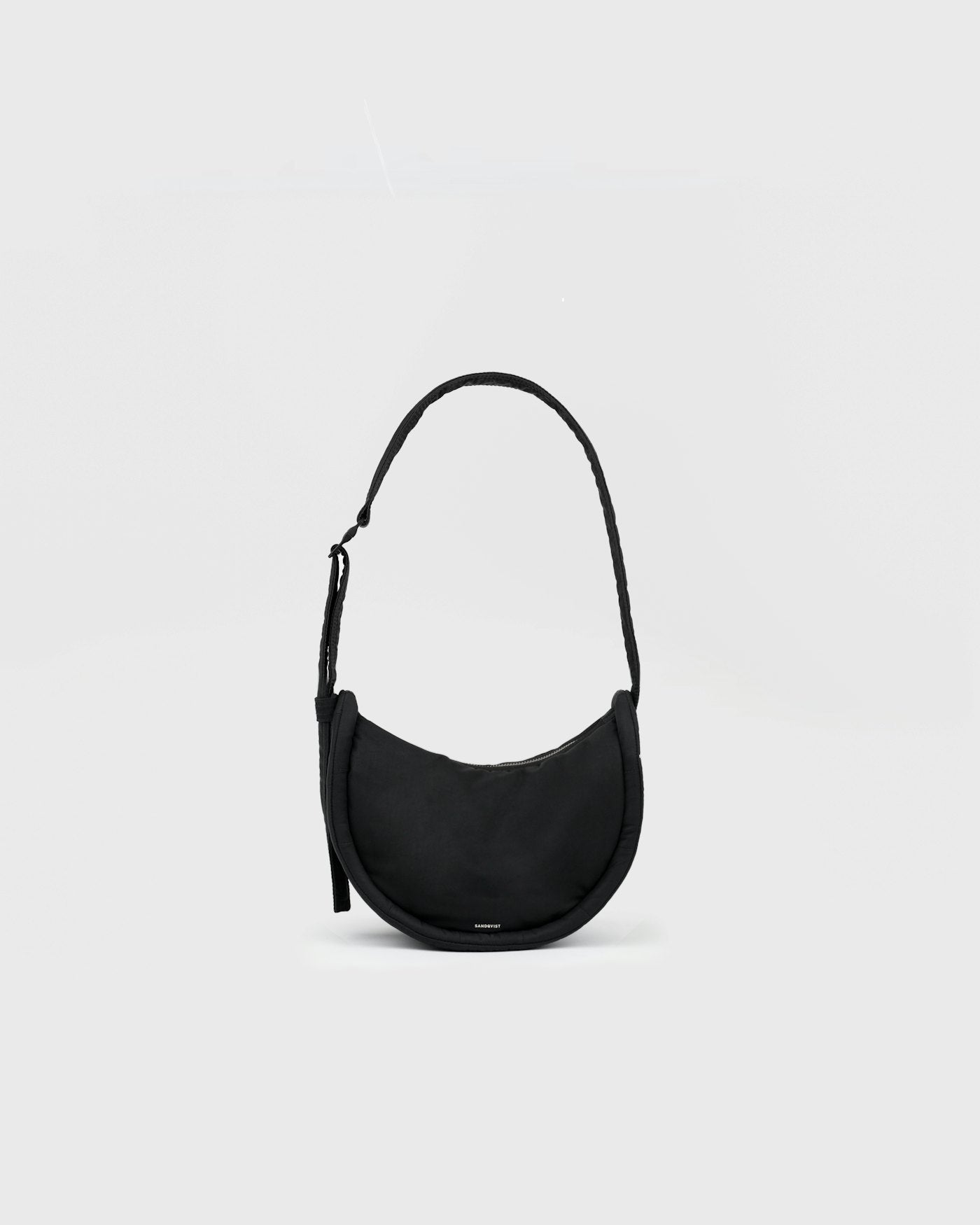 Curve Crossbody Bag Round Small Black