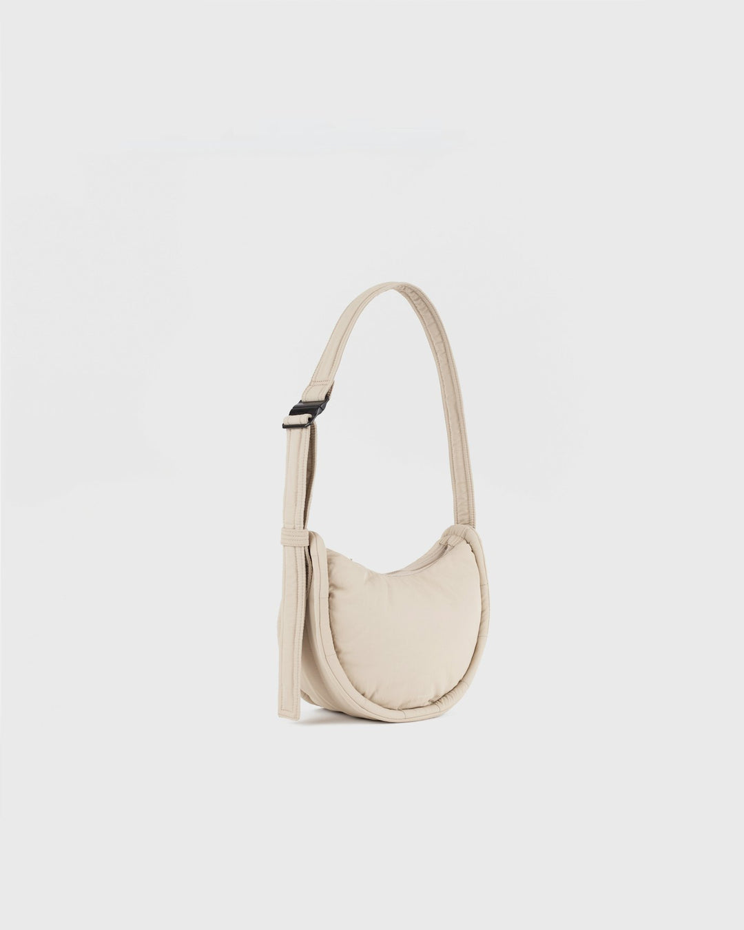 CURVE Half Moon Bag Mini Beige