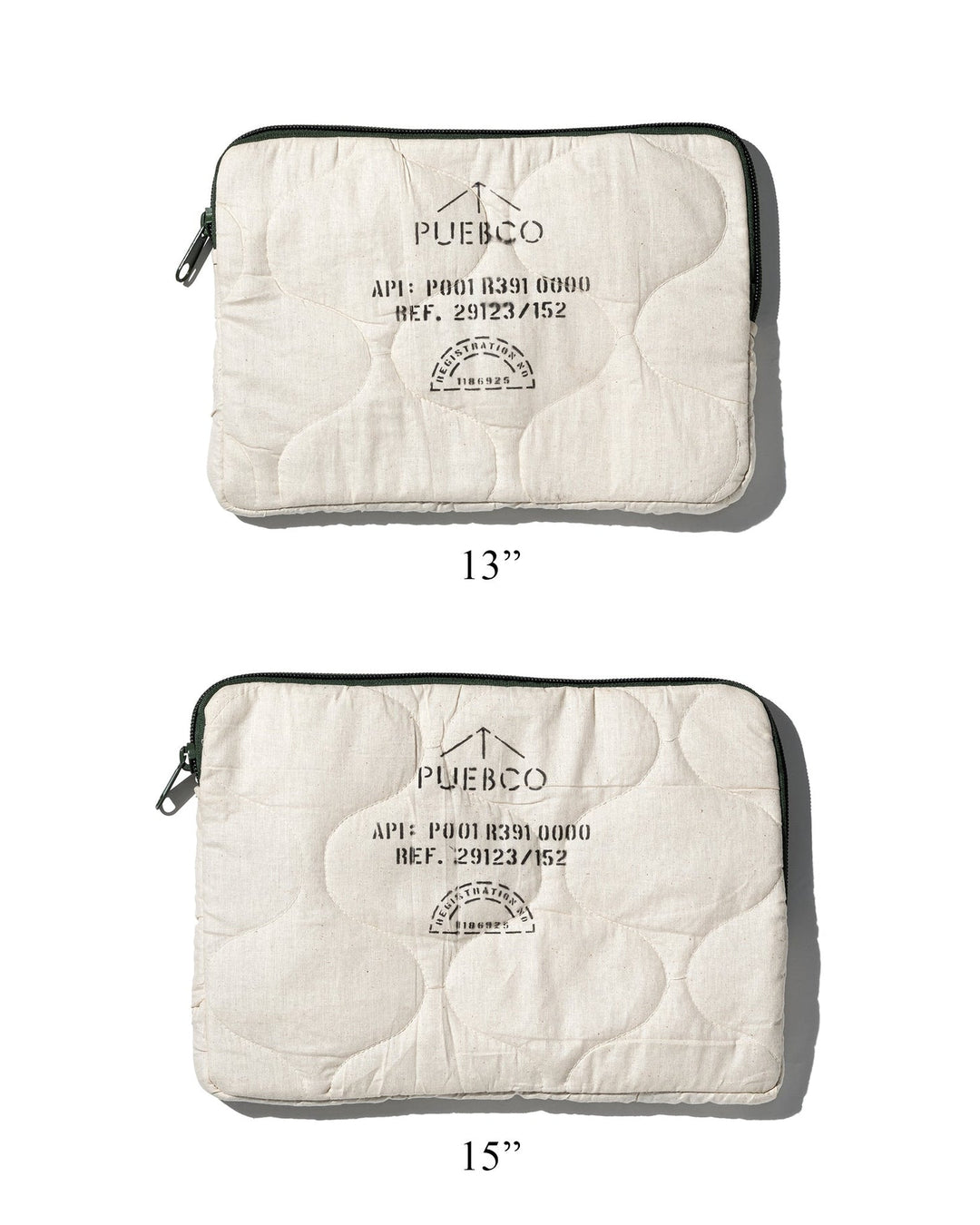 Cotton Quilted Laptop Case