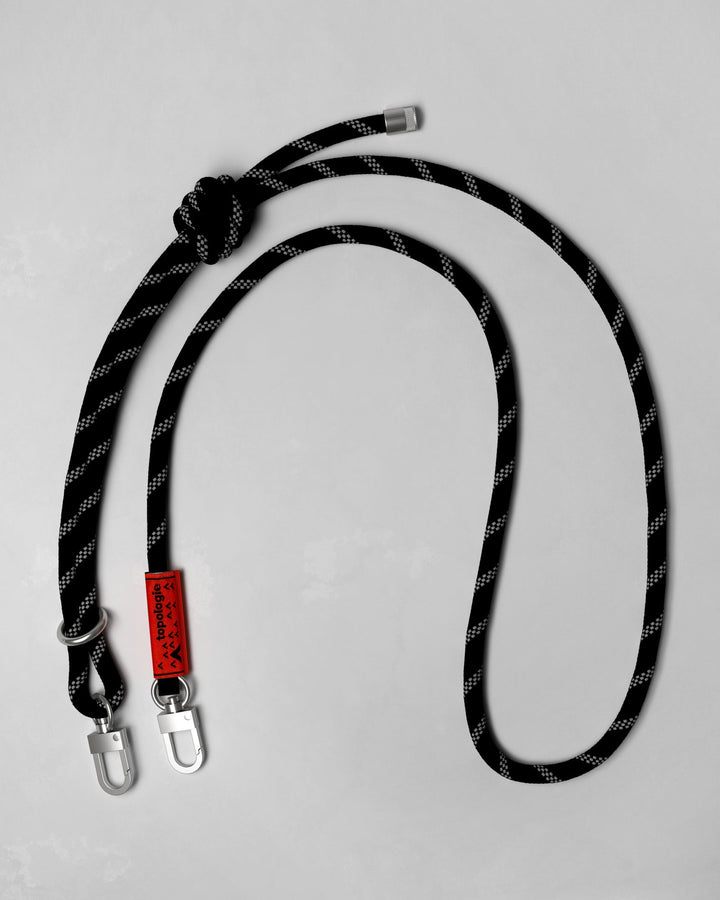 Topologie Wares Straps 8.0mm Rope Strap Black Reflective