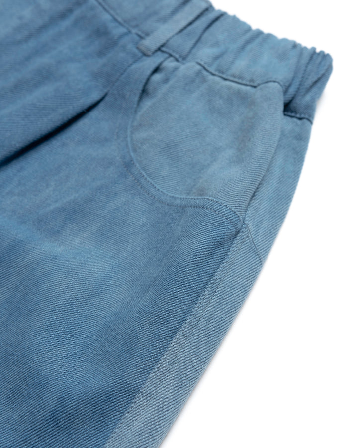 Bermuda Acid Denim Blue
