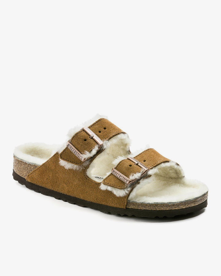 Birkenstock Arizona Shearling Mink