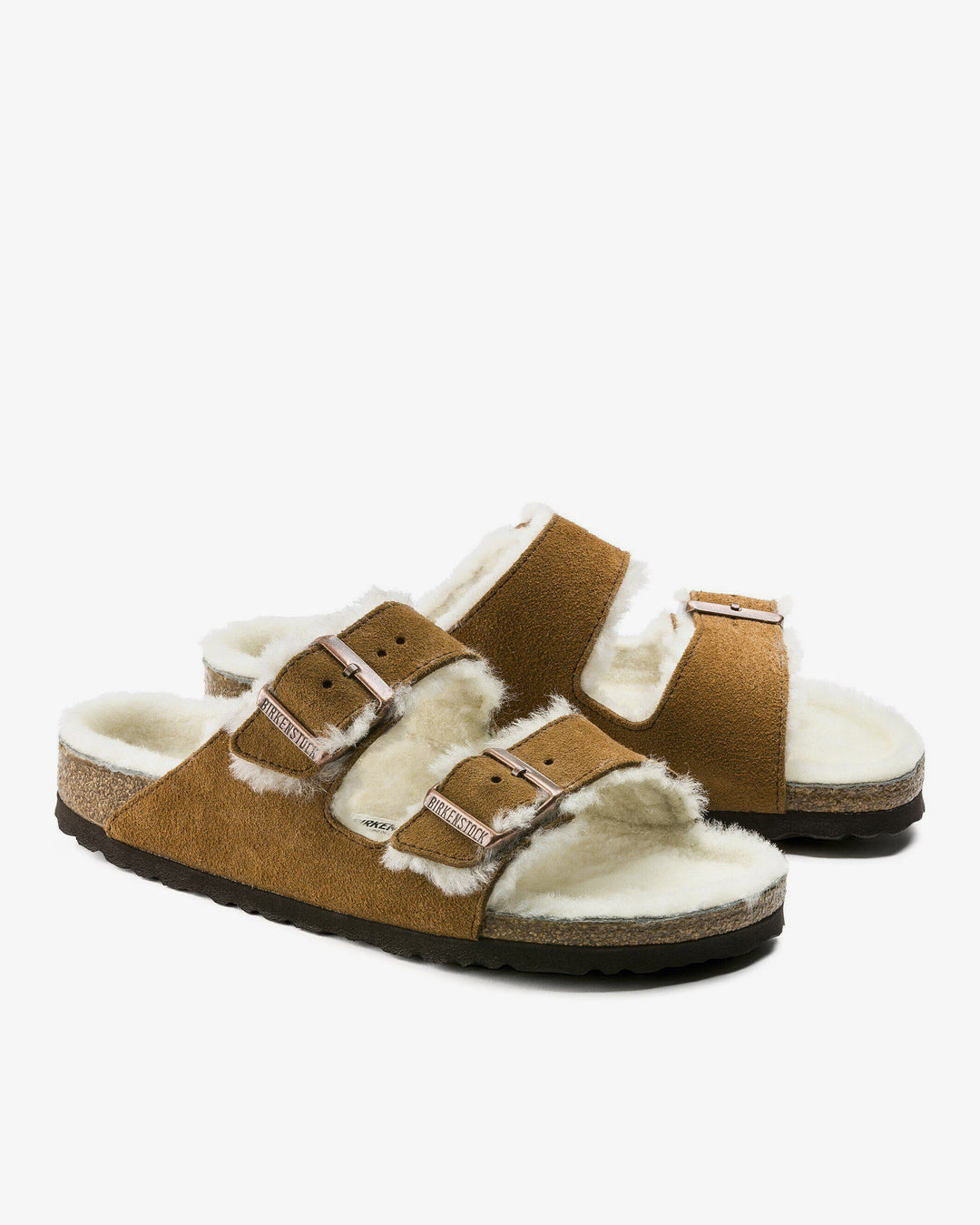 Birkenstock Arizona Shearling Mink