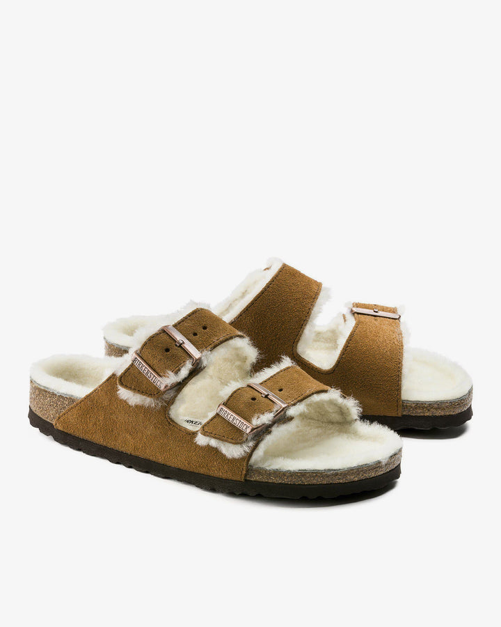 Birkenstock Arizona Shearling Mink