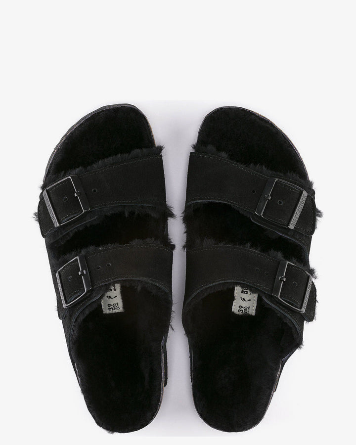 Birkenstock Arizona Shearling Black