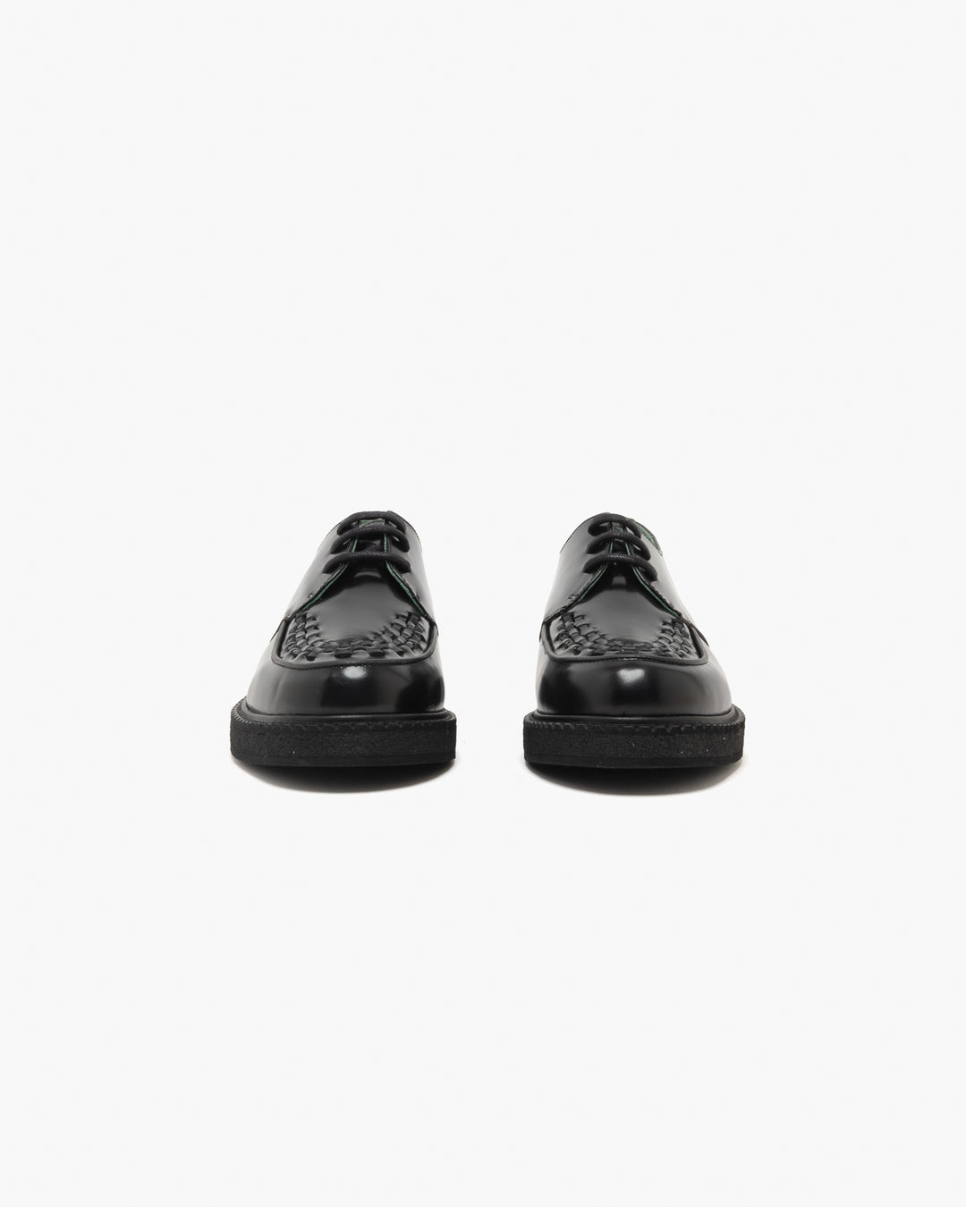 Vinny's Boat Creeper Polido Leather Black