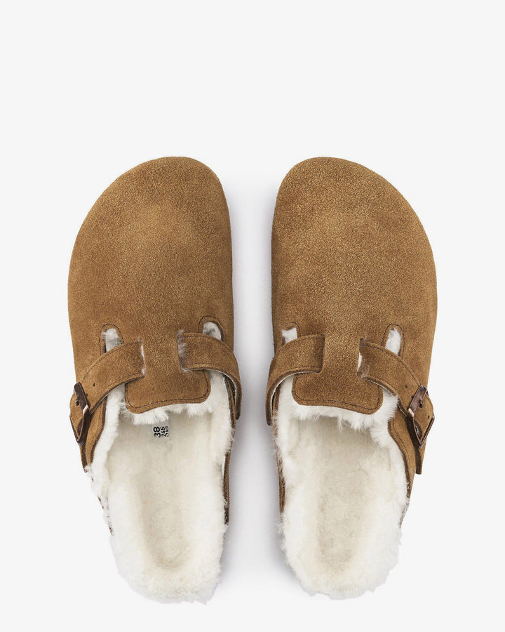 Birkenstock Boston Shearling Mink