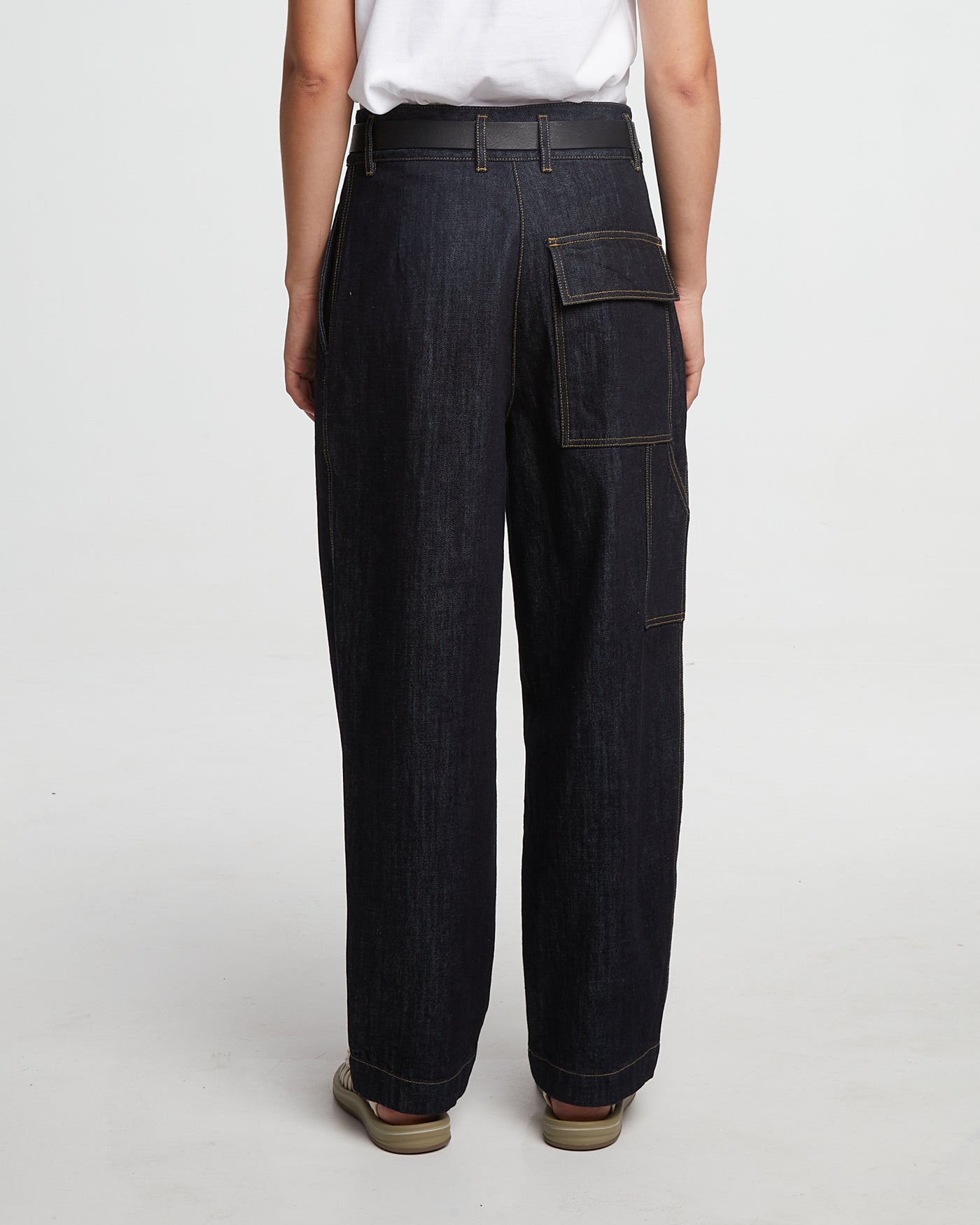 G.o.D British Worker pants Organic Denim Blue