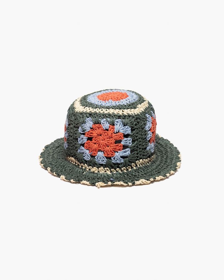 Miracolo Crochet Bucket Hat Multicolor