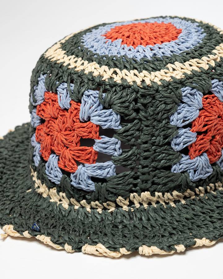 Miracolo Crochet Bucket Hat Multicolor
