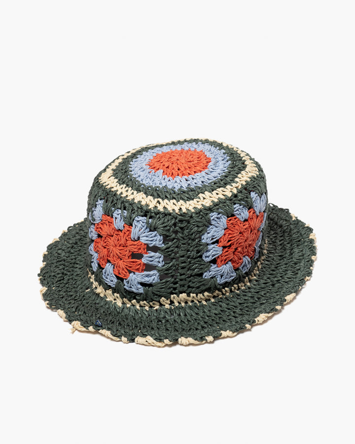 Miracolo Crochet Bucket Hat Multicolor