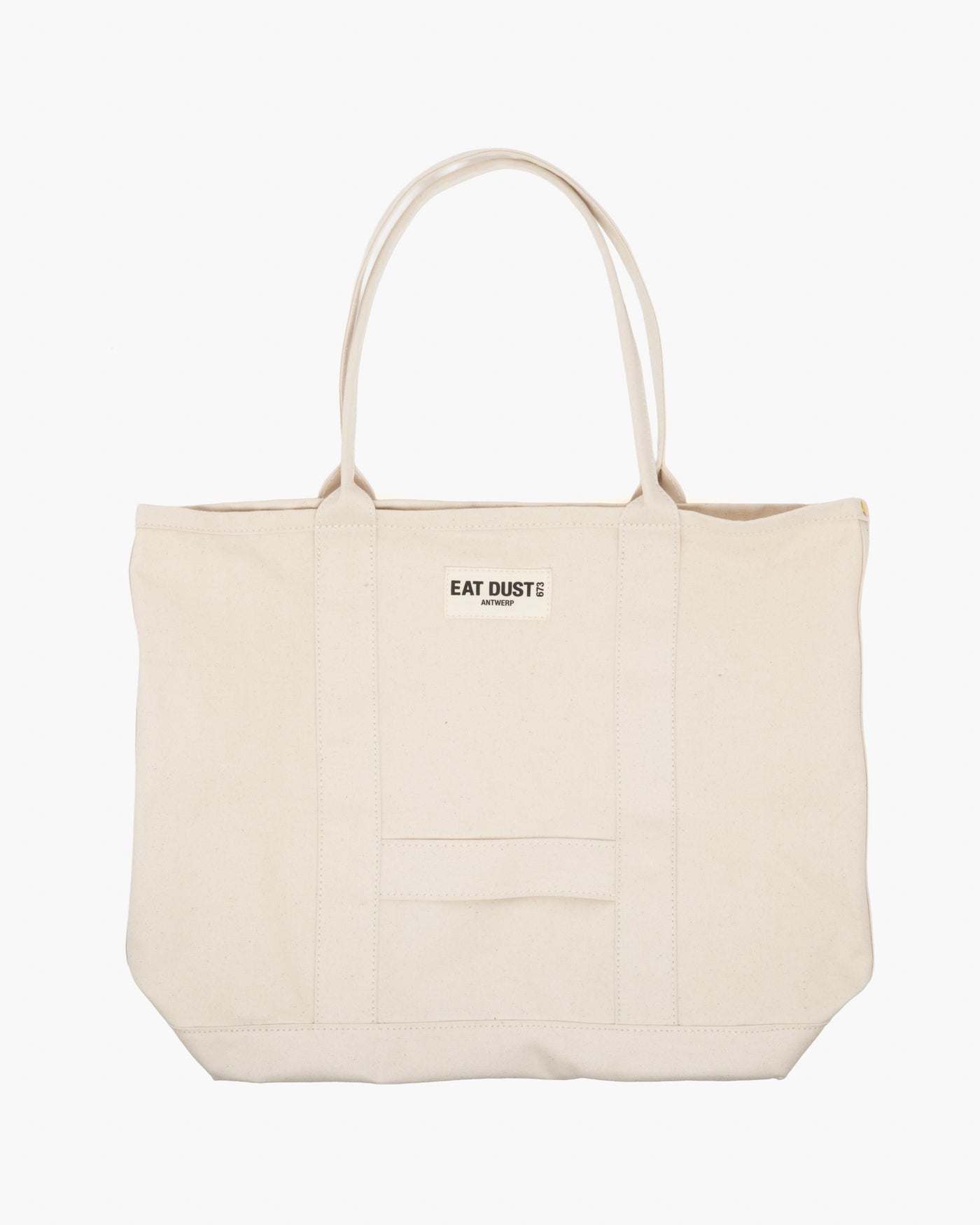 Small Canvas Shopper Bag Off White
