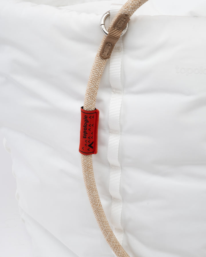 Topologie Cloud Tote マシュマロ + 10mm ロープループ コーヒーメランジ