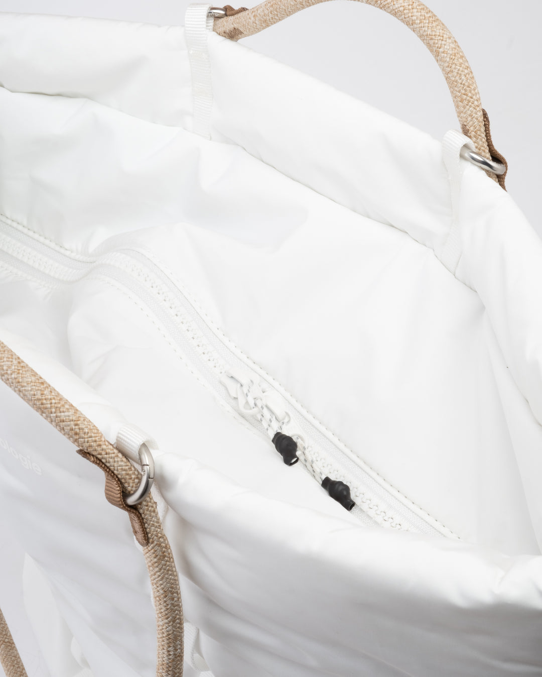 Topologie Cloud Tote Marshmallow + 10mm Rope Loop Coffee Melange