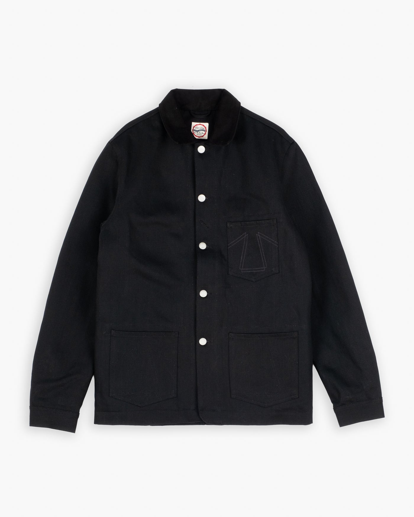 Chore Jacket 673 Black Denim