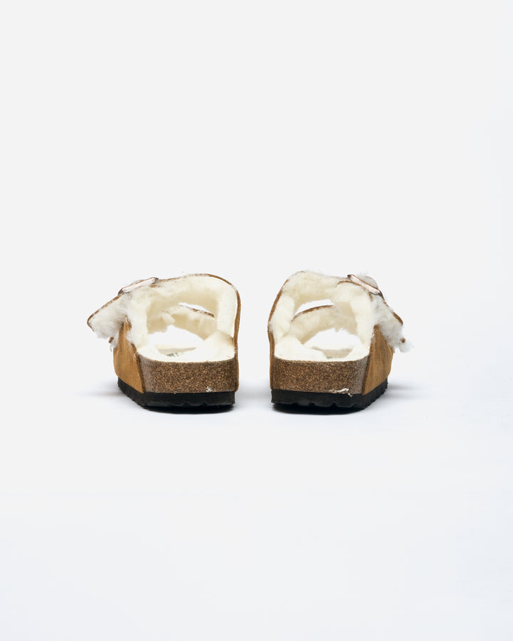 Birkenstock Arizona Shearling Mink