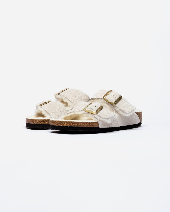 Birkenstock Arizona Shearling Antique White