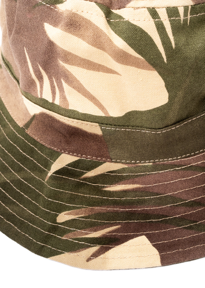 Bucket Hat Tropical Cotton Dune