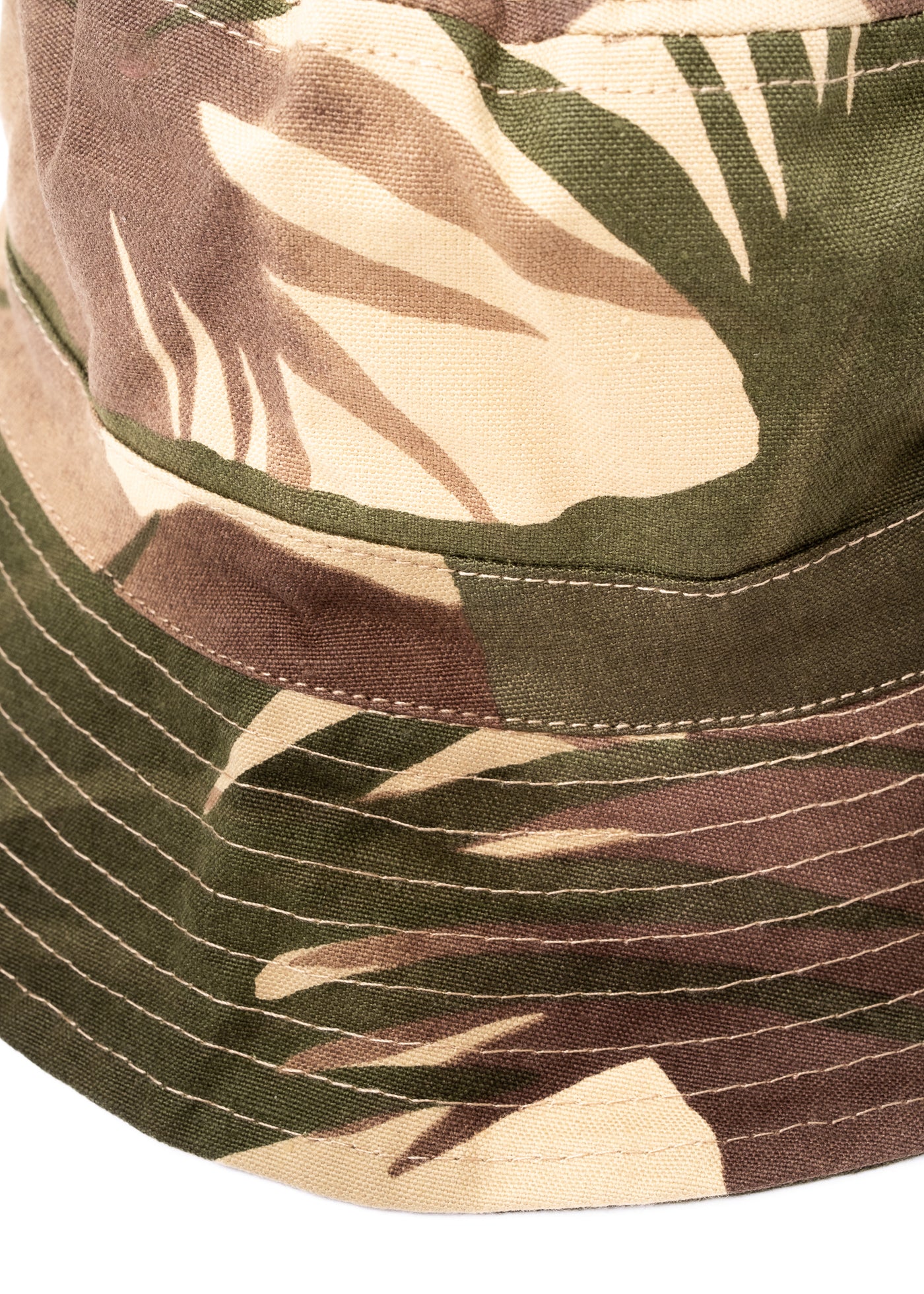 Bucket Hat Tropical Cotton Dune