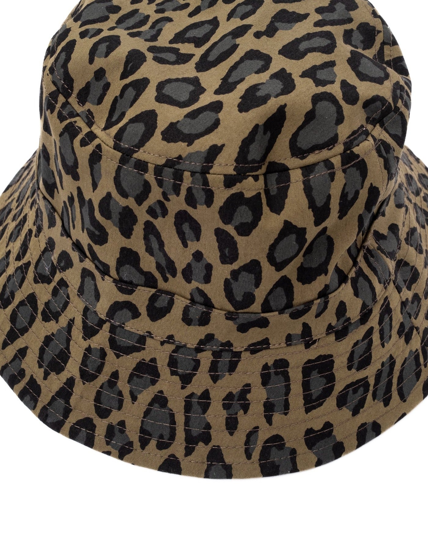 Bucket Hat Cheetah Cotton Khaki