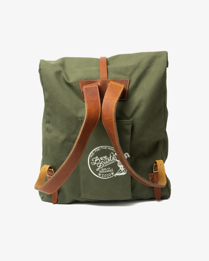 Chopper Backpack Big Canvas Khaki