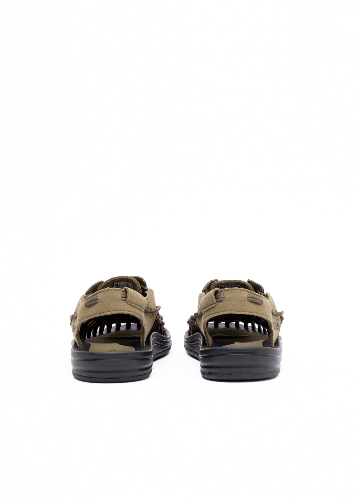 KEEN Men's Uneek  : Dark Olive/Black