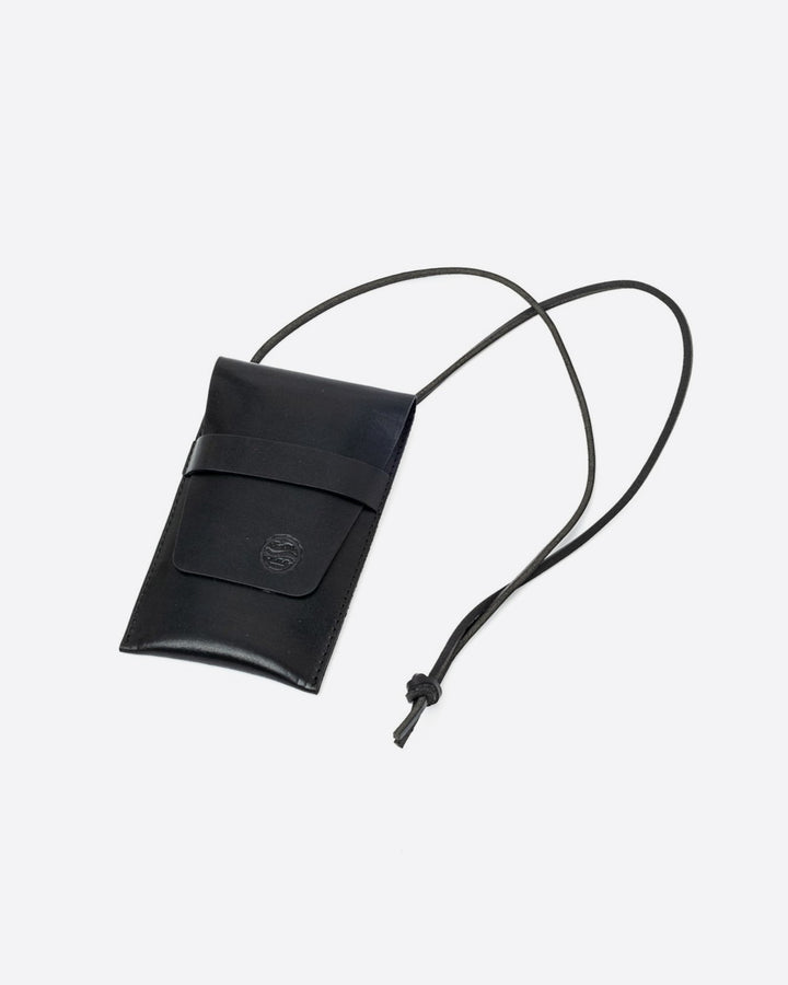 チョッパーポーチ XL レザー ブラック