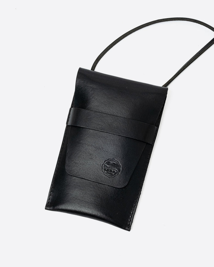 チョッパーポーチ XL レザー ブラック