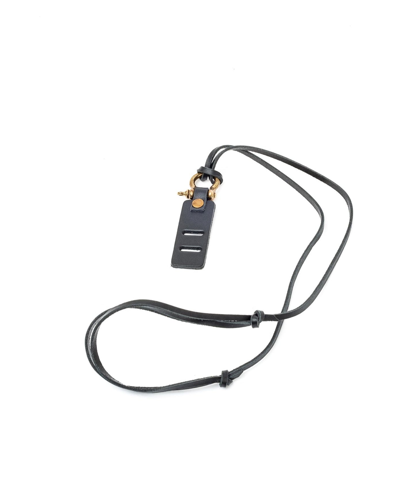 Leather Sunglass Strap Black
