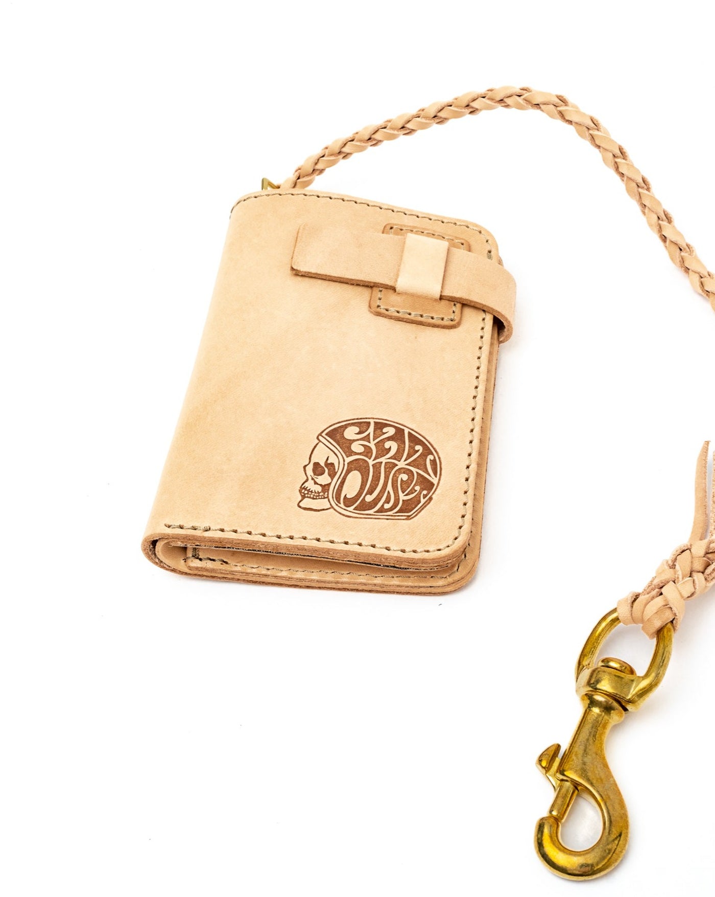 Leather Eat Dust Wallet Natural